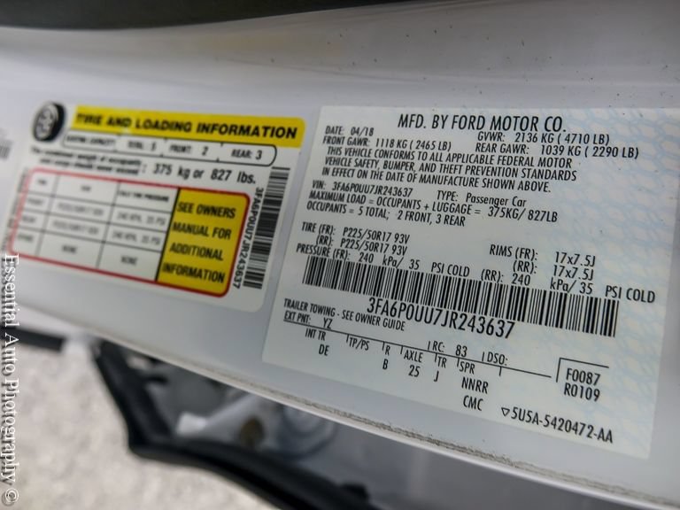 Certified 2018 Ford Fusion S FWD image 26