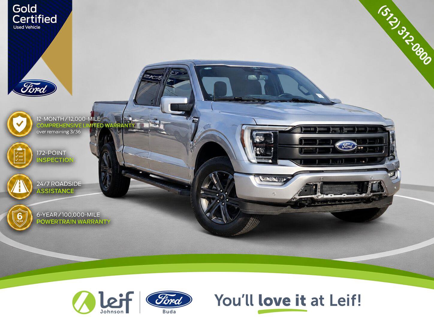 Certified 2023 Ford F150 Lariat w/ Equipment Group 502A High AWD/4WD video 1
