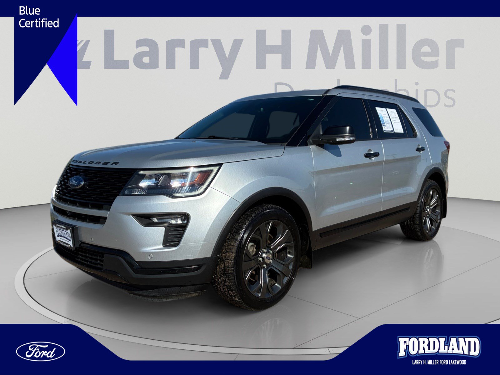 Certified 2018 Ford Explorer Sport w/ Equipment Group 401A
