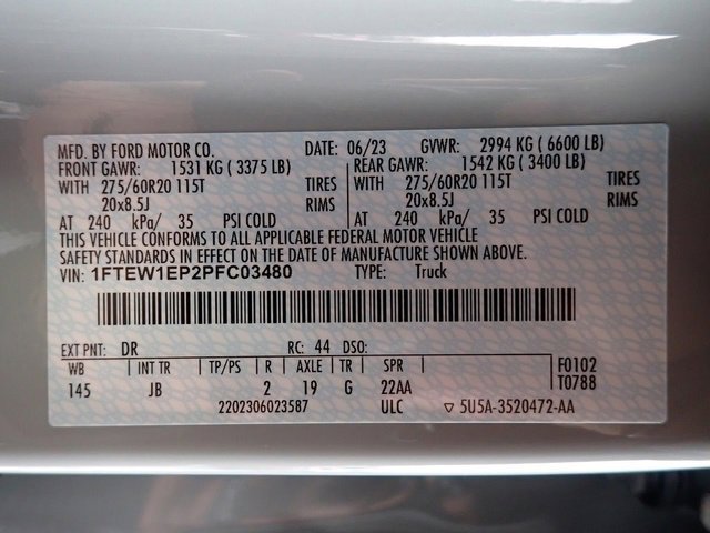 Certified 2023 Ford F150 XL w/ STX Appearance Package image 22