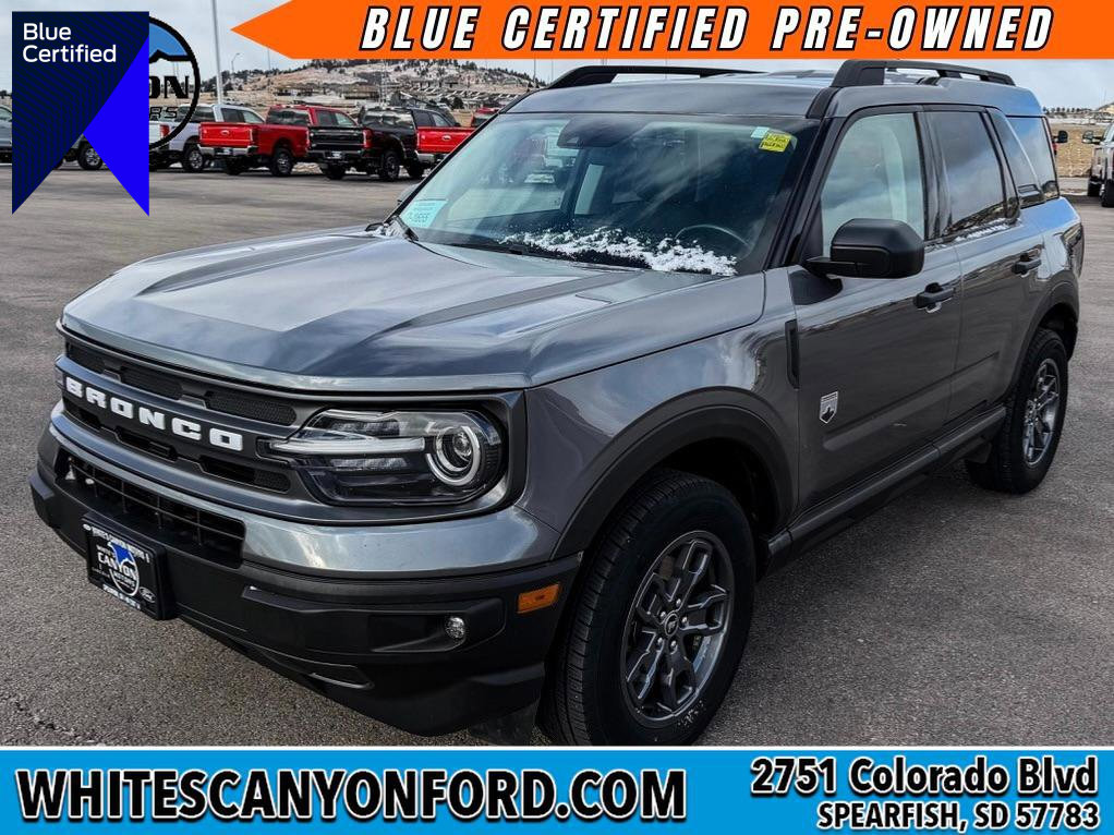 Certified 2021 Ford Bronco Sport Big Bend w/ Big Bend Package (96B)