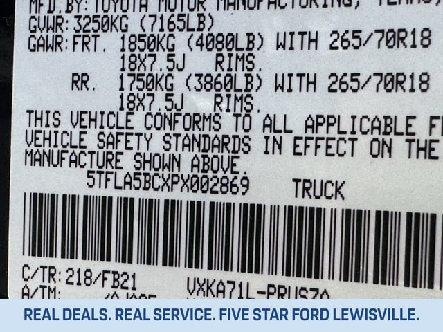 Used 2023 Toyota Tundra SR5 w/ TRD Off-Road Package RWD image 35