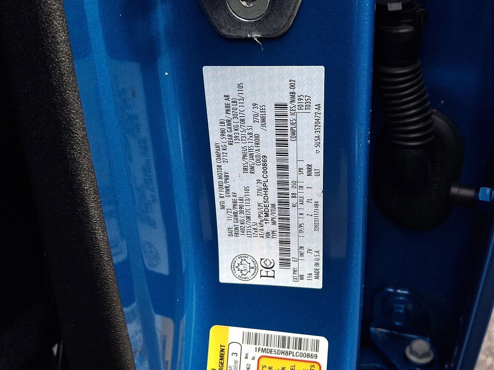 Certified 2023 Ford Bronco Outer Banks w/ Sasquatch Package image 27