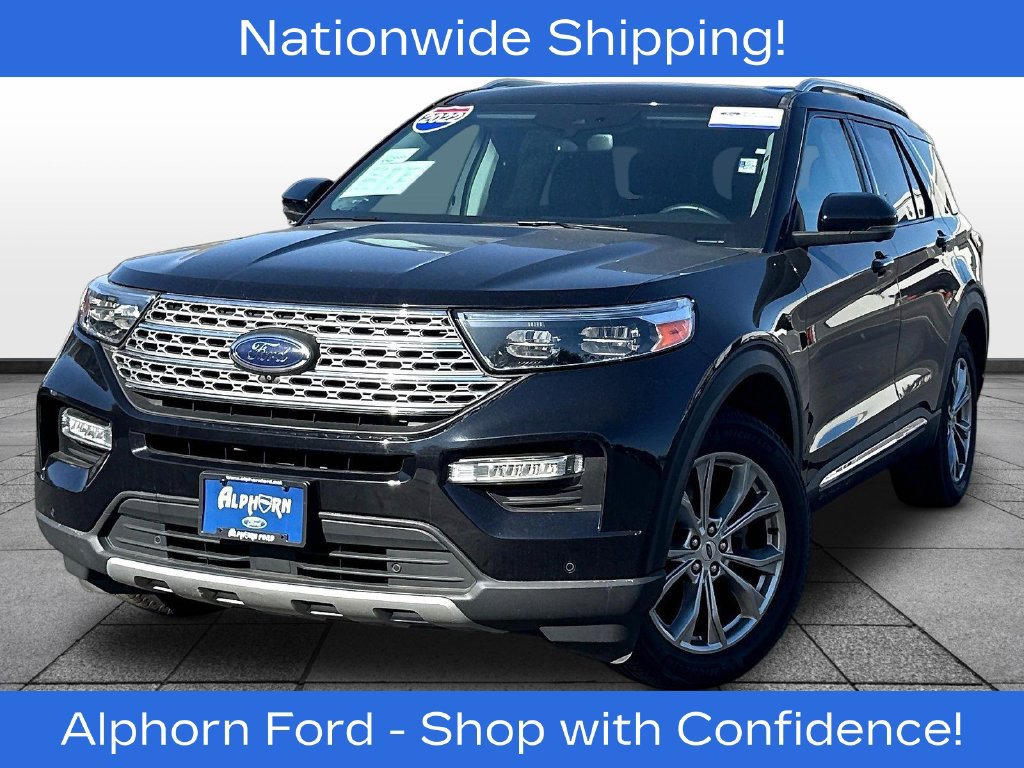 Certified 2022 Ford Explorer Limited w/ Class IV Trailer Tow Package AWD/4WD image 3
