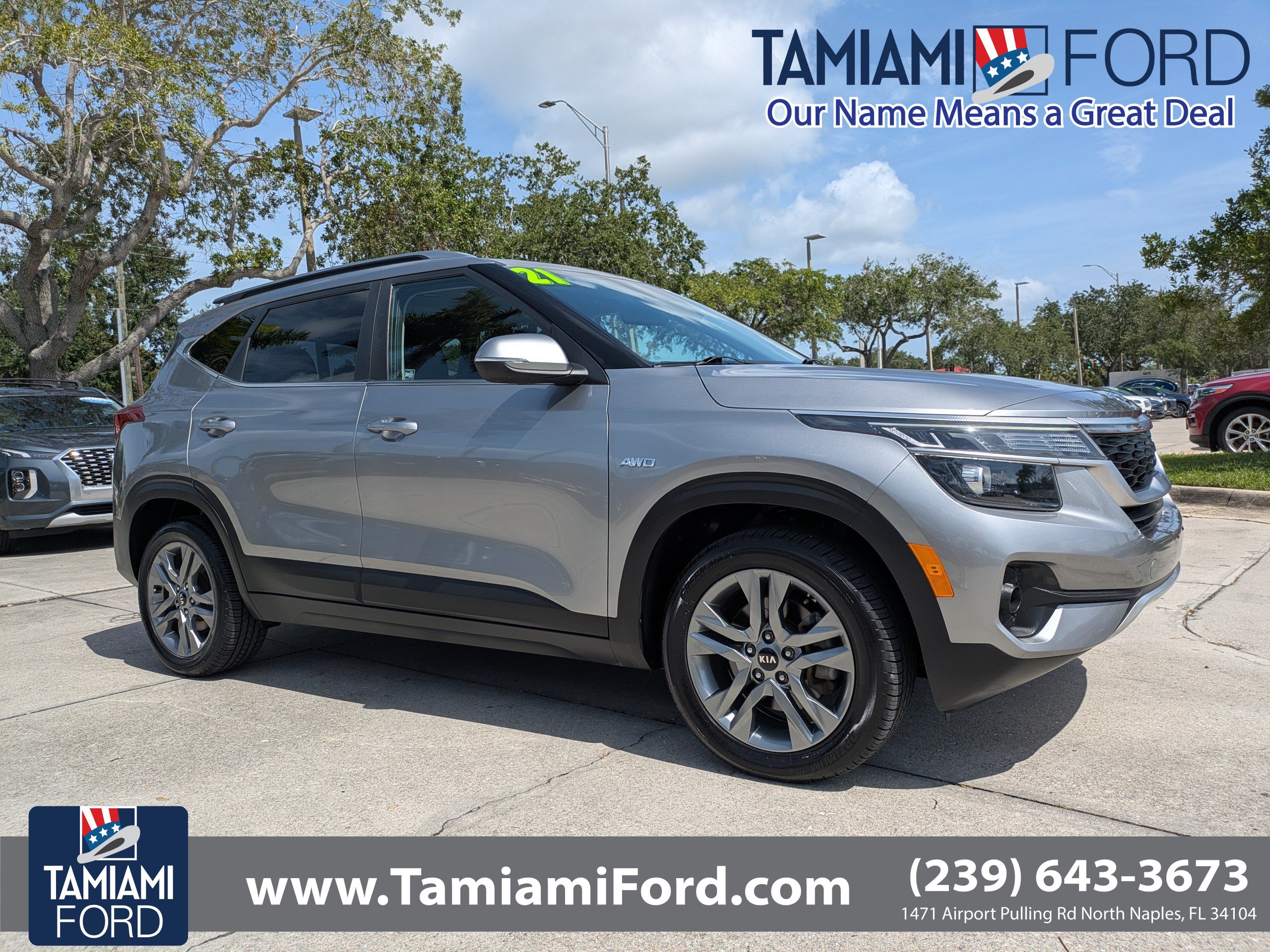 Used 2021 Kia Seltos S AWD/4WD image 1