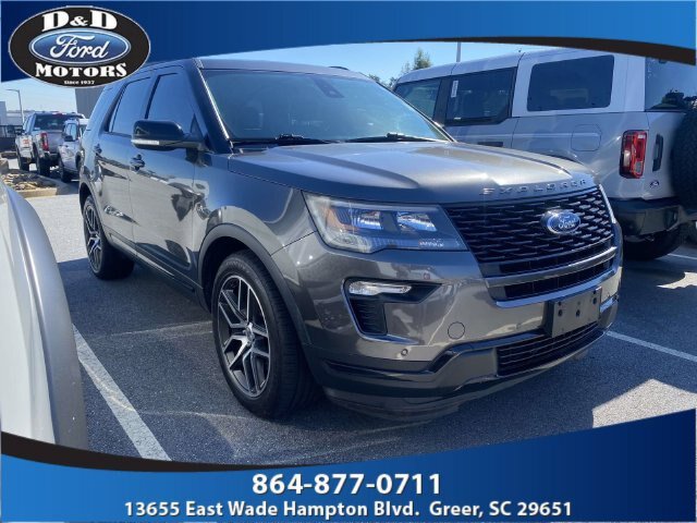 Certified 2019 Ford Explorer Sport w/ Ford Safe & Smart Package AWD/4WD image 1