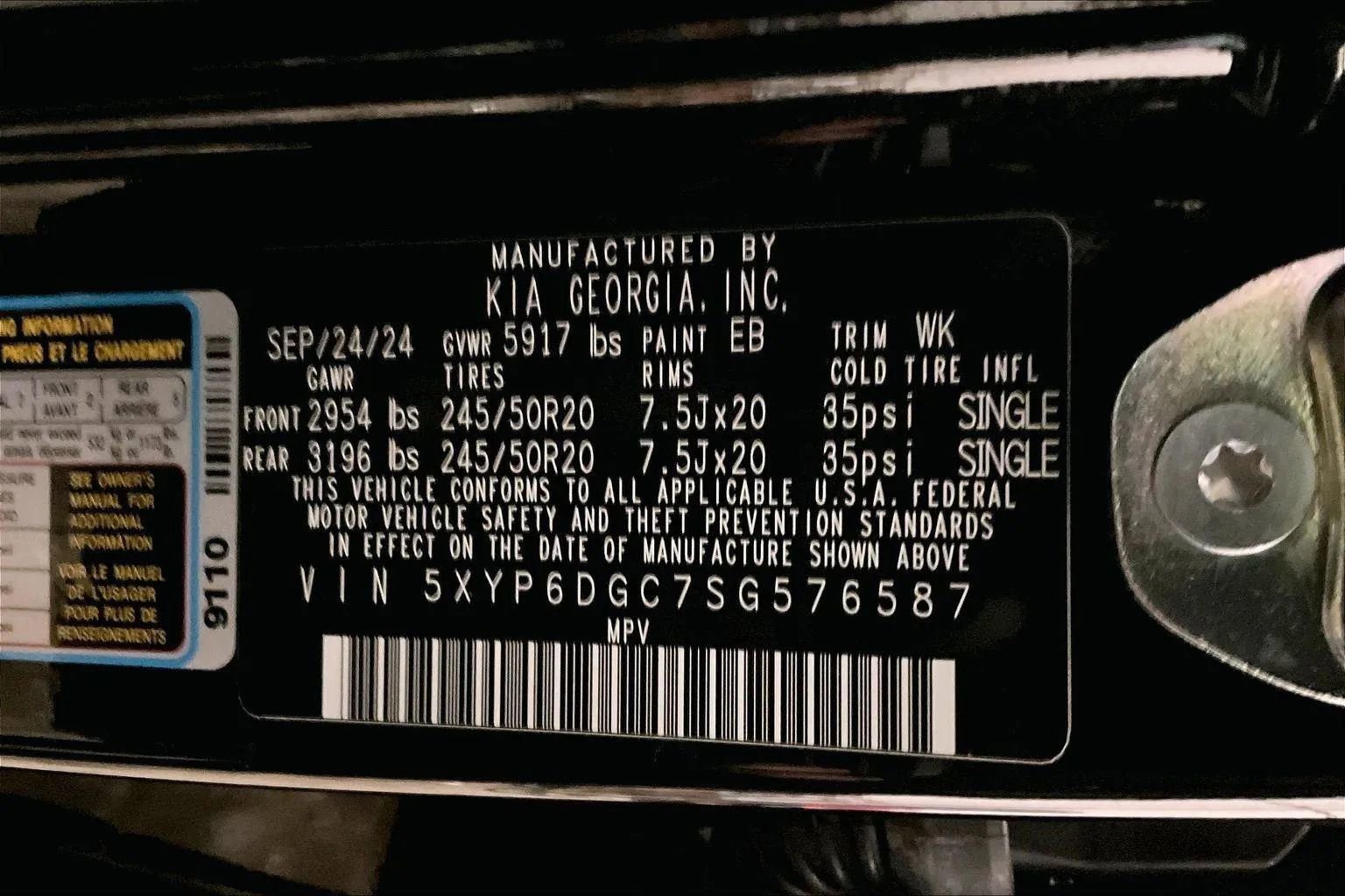 Used 2025 Kia Telluride S image 33