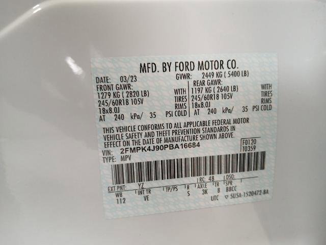 Certified 2023 Ford Edge SEL w/ Convenience Package image 20