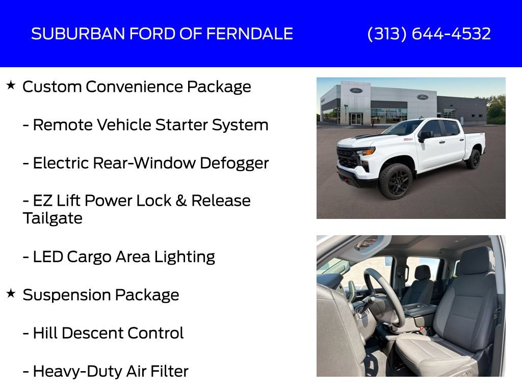 Used 2022 Chevrolet Silverado 1500 Custom Trail Boss AWD/4WD image 21