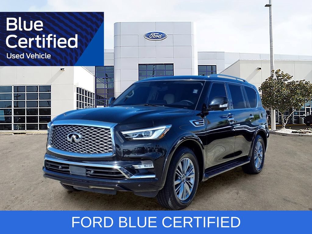 Used 2022 INFINITI QX80 Luxe w/ Cargo Package RWD image 1