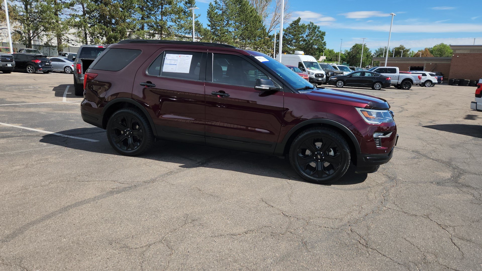 Certified 2019 Ford Explorer Sport w/ Equipment Group 401A AWD/4WD image 13