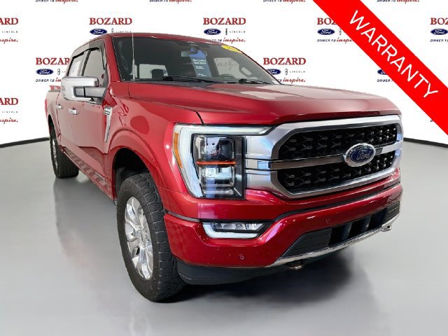 Certified 2022 Ford F150 Platinum w/ Bed Utility Package