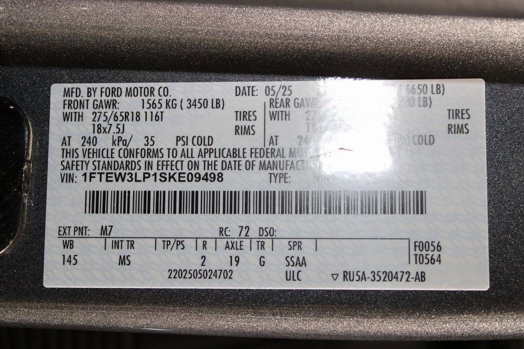Certified 2025 Ford F150 XLT w/ Equipment Group 301A Standard image 23
