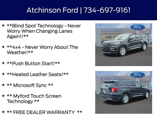 Certified 2023 Ford Explorer XLT w/ Equipment Group 202A AWD/4WD image 9