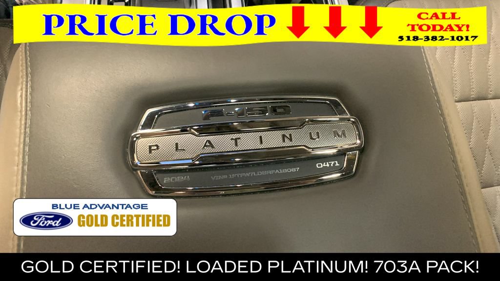 Certified 2024 Ford F150 Platinum w/ Equipment Group 703A Plus AWD/4WD image 49