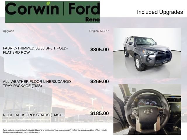 Used 2021 Toyota 4Runner SR5 AWD/4WD image 3