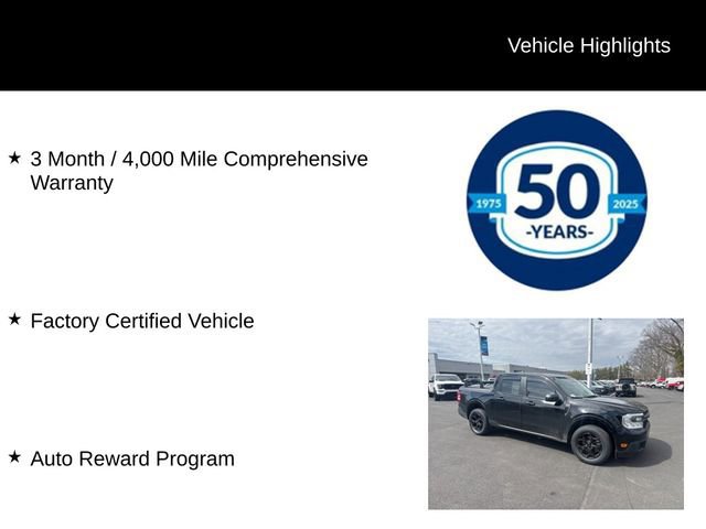 Certified 2022 Ford Maverick XLT w/ Equipment Group 300A Standard image 9