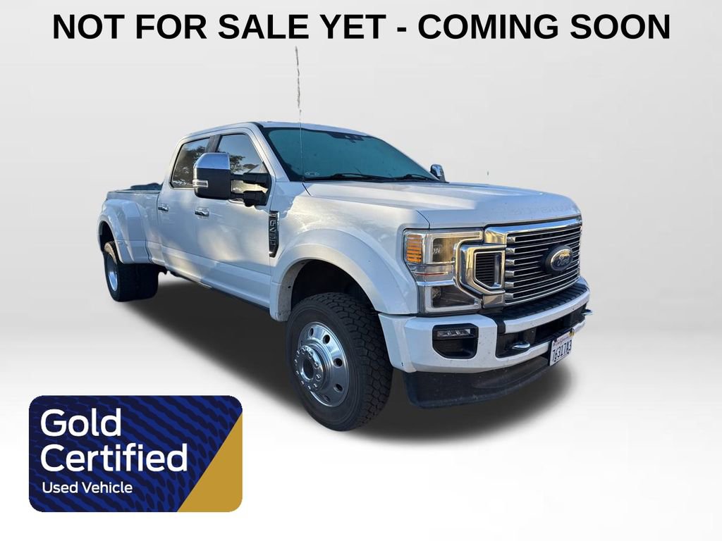 Certified 2021 Ford F450 Platinum w/ FX4 Off-Road Package