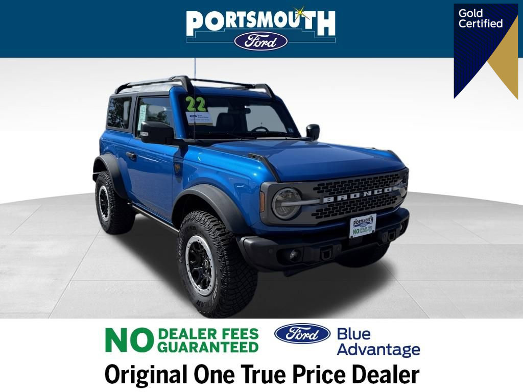 Certified 2022 Ford Bronco Badlands w/ Sasquatch Package