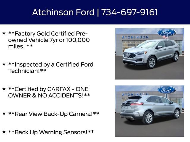 Certified 2024 Ford Edge Titanium image 8