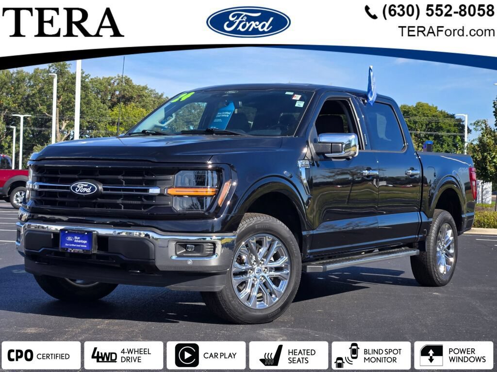 Certified 2024 Ford F150 XLT w/ Equipment Group 302A MID AWD/4WD 360° Tour