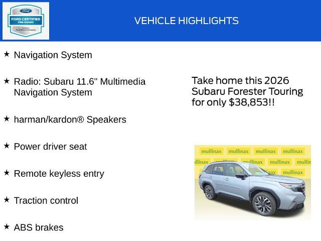 Used 2026 Subaru Forester Touring AWD/4WD image 18