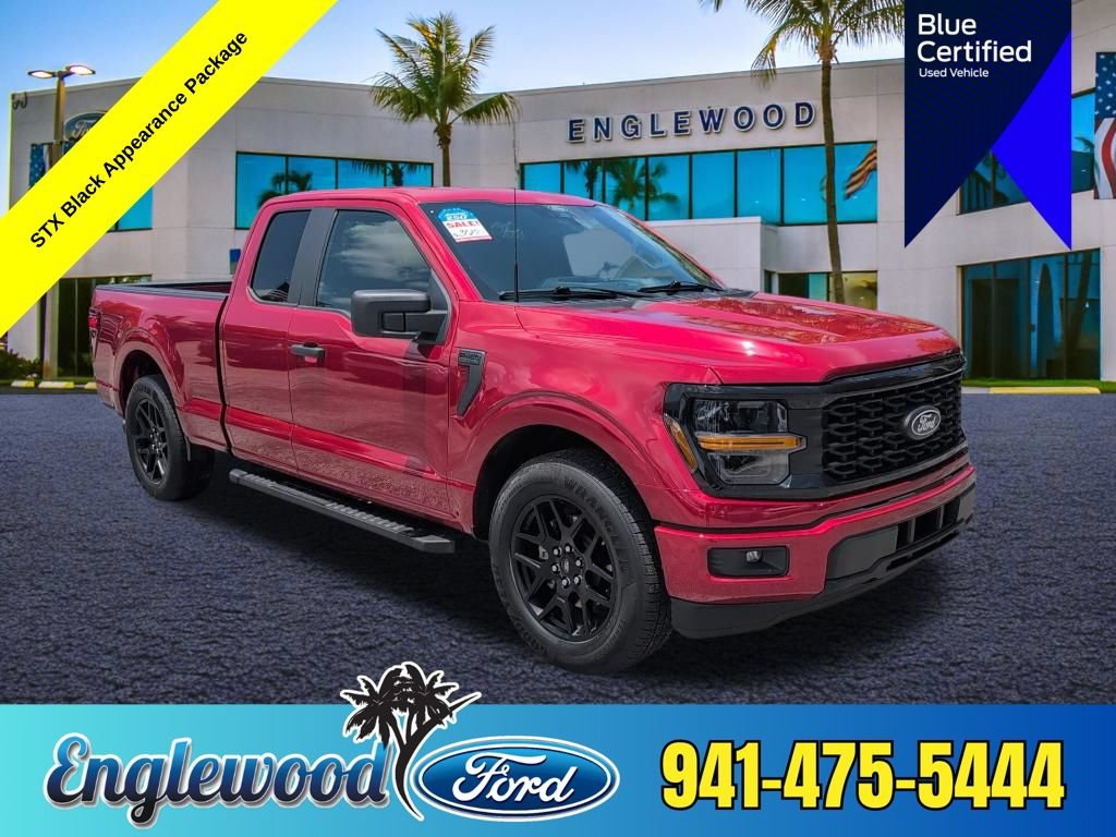 Certified 2025 Ford F150 STX w/ STX Black Appearance Package RWD image 1