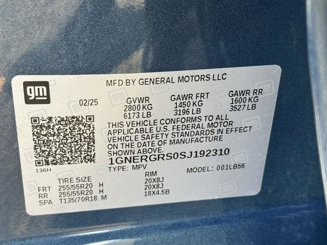 Used 2025 Chevrolet Traverse LT w/ Sun and Wheel Package FWD image 12