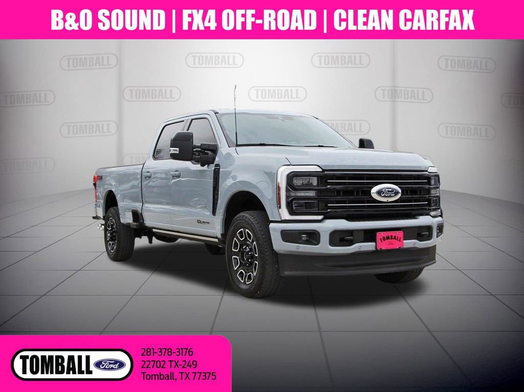 Certified 2025 Ford F350 Platinum w/ FX4 Off-Road Package
