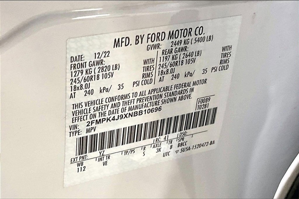 Certified 2022 Ford Edge SEL w/ Convenience Package image 32