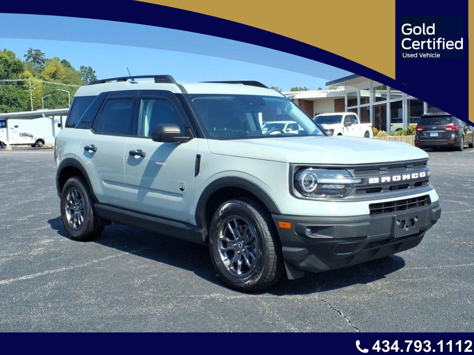 Certified 2021 Ford Bronco Sport Big Bend