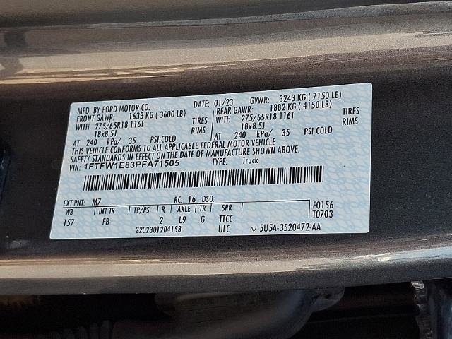 Certified 2023 Ford F150 XLT w/ Equipment Group 302A High AWD/4WD image 27