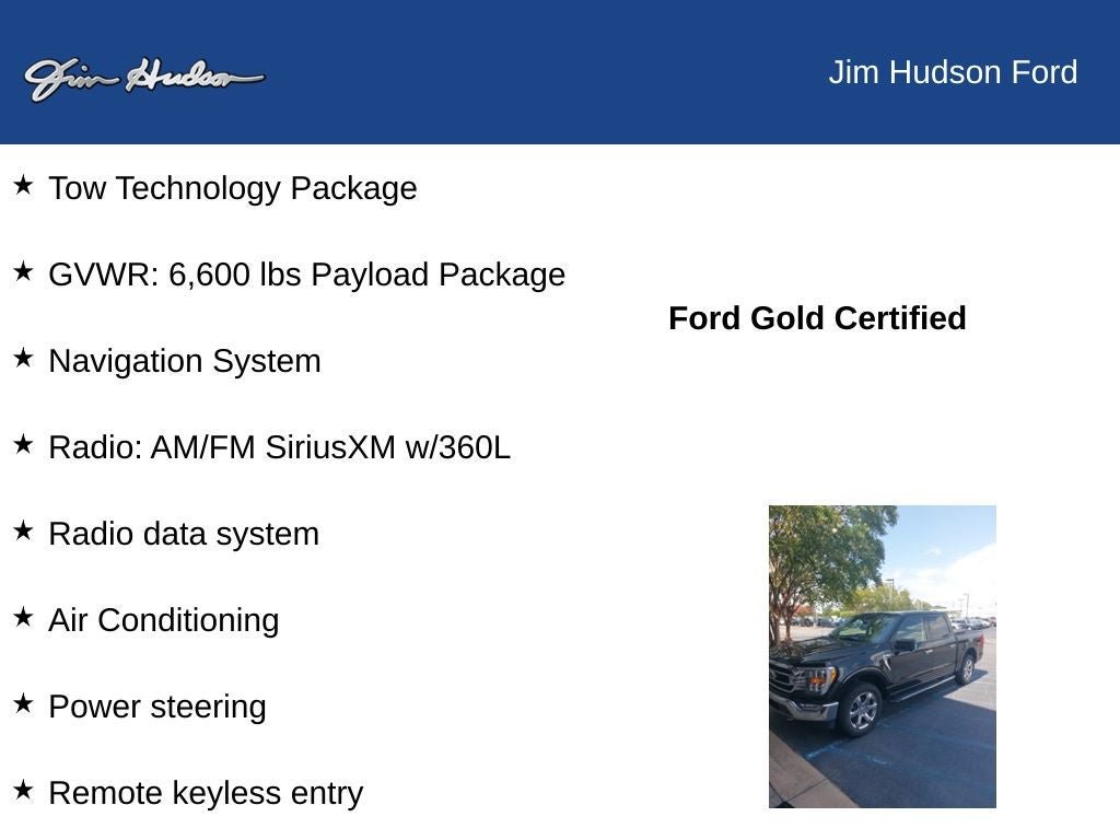 Certified 2021 Ford F150 XLT w/ Equipment Group 302A High AWD/4WD image 12