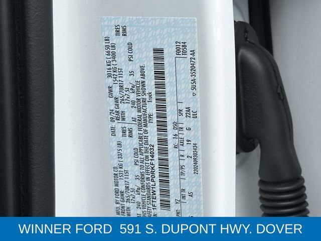 Certified 2024 Ford F150 XL w/ Equipment Group 103A High image 12