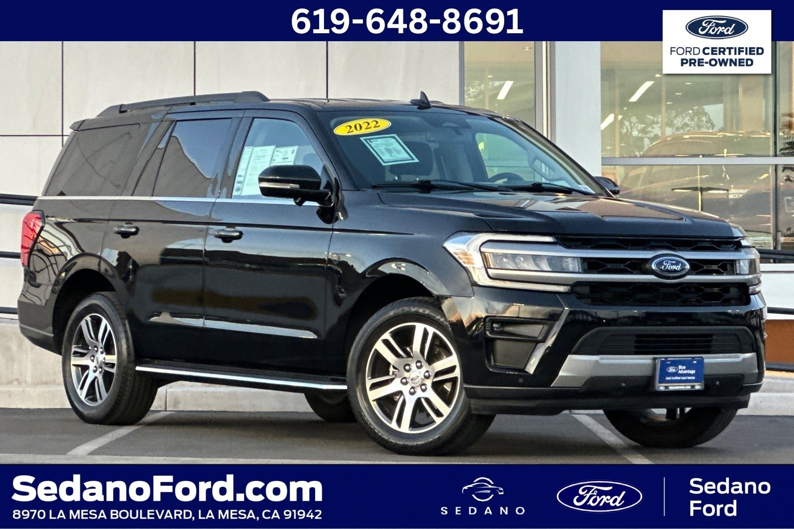 Certified 2022 Ford Expedition XLT