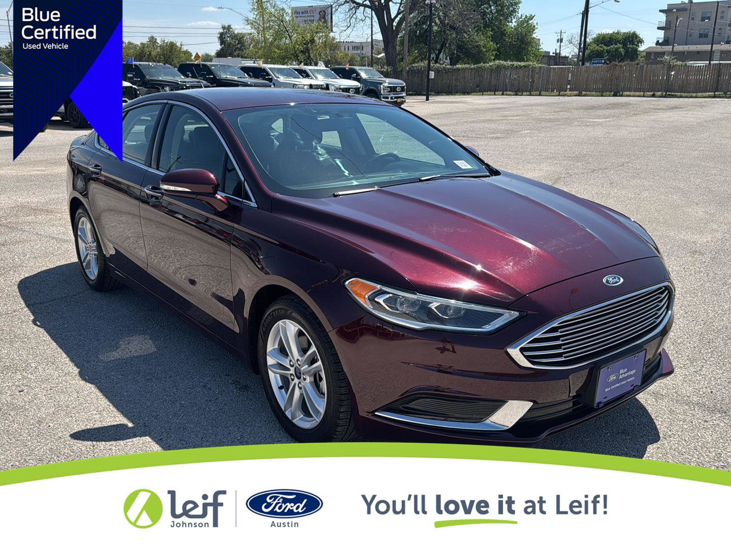 Certified 2018 Ford Fusion SE image 1