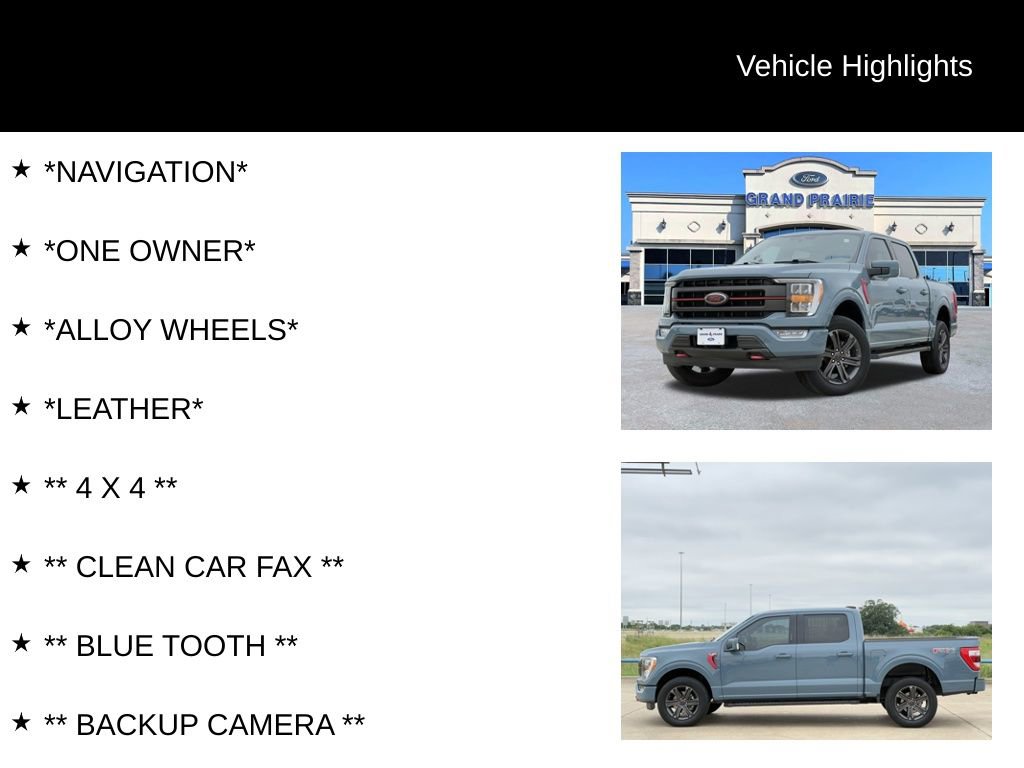 Certified 2023 Ford F150 Lariat AWD/4WD image 4