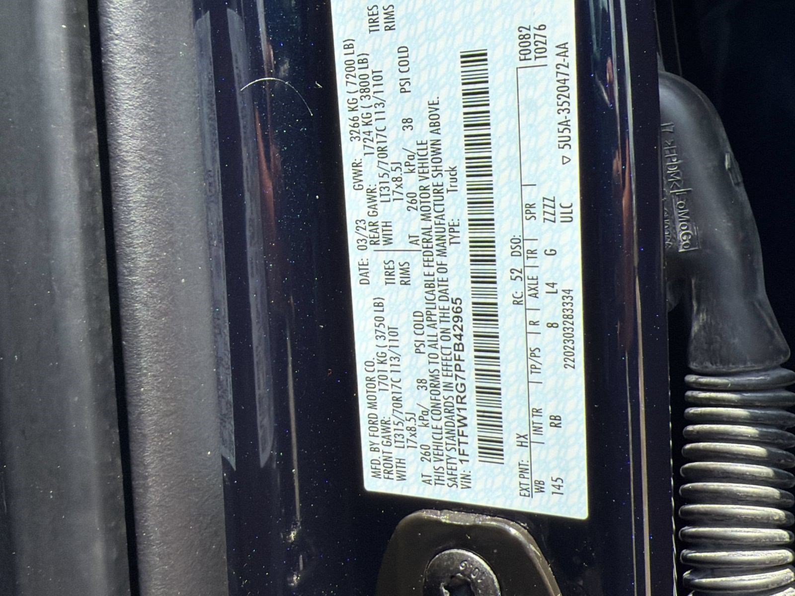 Certified 2023 Ford F150 Raptor AWD/4WD image 22