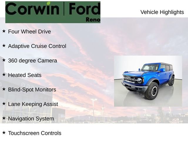 Certified 2022 Ford Bronco Outer Banks w/ Sasquatch Package image 2