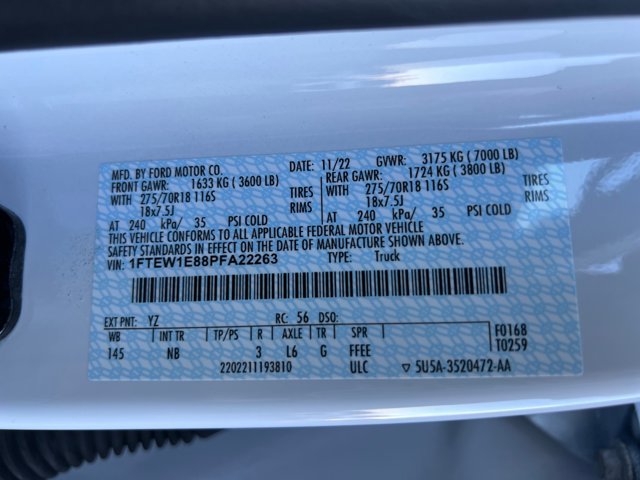 Certified 2023 Ford F150 Tremor w/ Equipment Group 402A High image 32