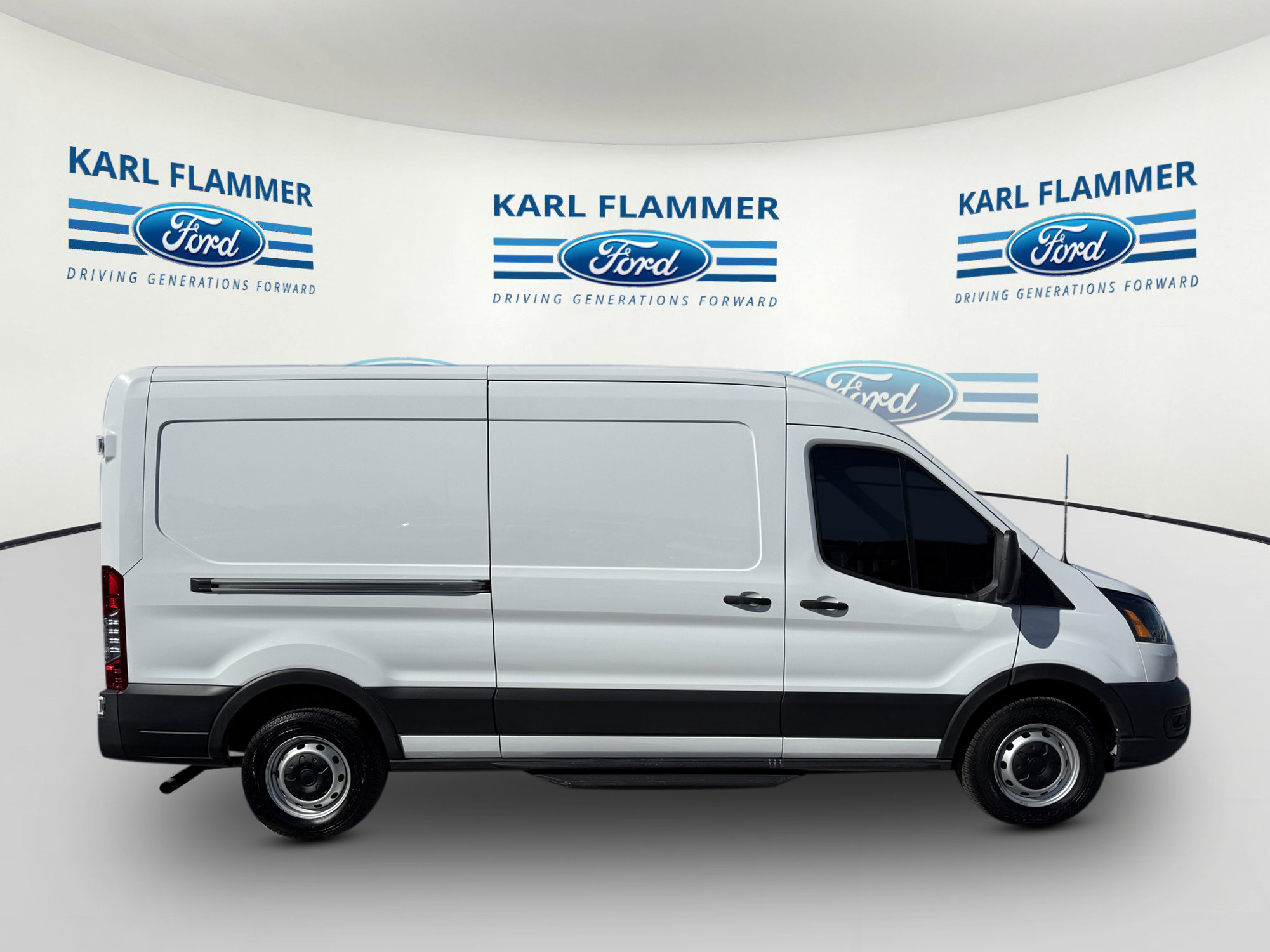 Certified 2023 Ford Transit 250 Medium Roof w/ Load Area Protection Package RWD image 2
