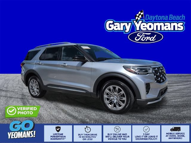 Certified 2025 Ford Explorer Platinum