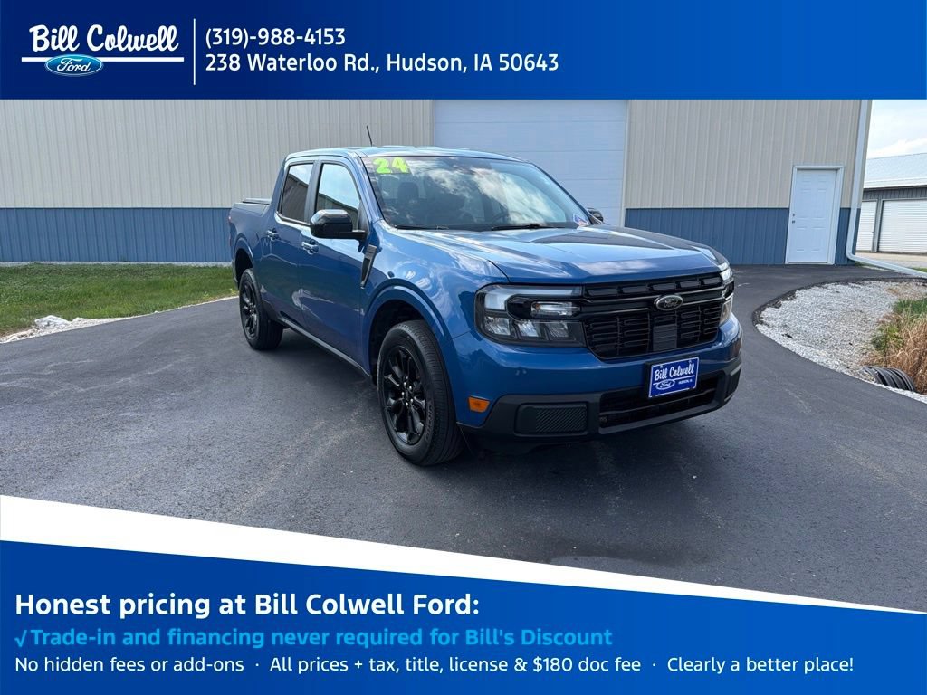 Certified 2024 Ford Maverick Lariat w/ Black Appearance Package