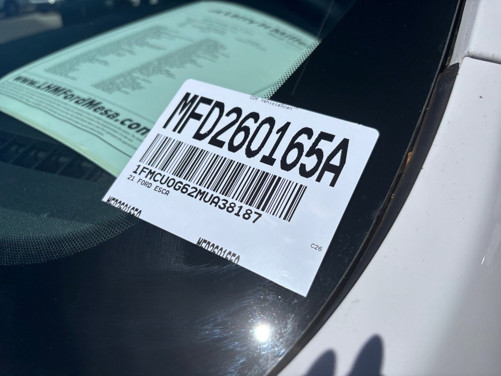 Certified 2021 Ford Escape SE image 24