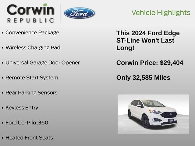 Certified 2024 Ford Edge ST-Line image 10