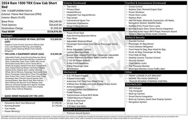 Used 2024 RAM 1500 TRX image 39