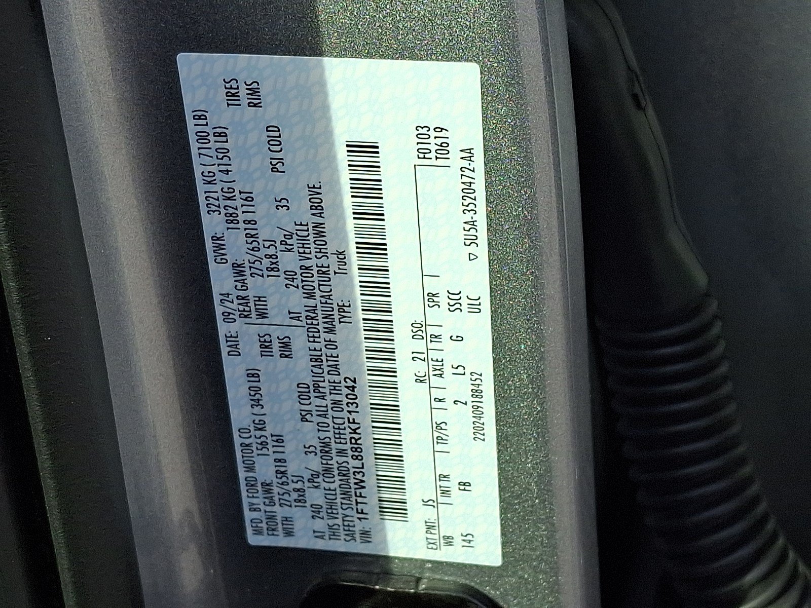 Certified 2024 Ford F150 XLT w/ Equipment Group 302A MID AWD/4WD image 26