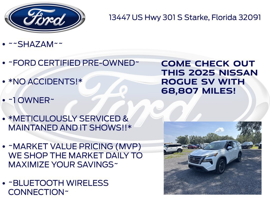 Used 2025 Nissan Rogue SV AWD/4WD image 6