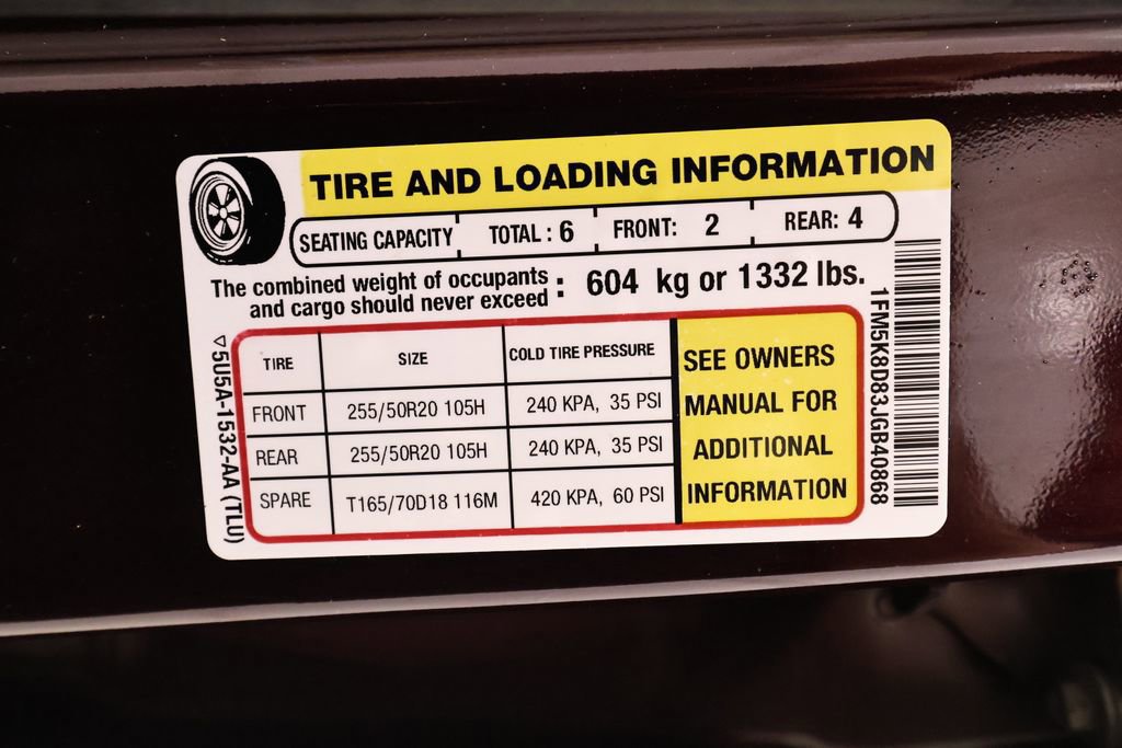 Certified 2018 Ford Explorer XLT w/ Equipment Group 202A image 50