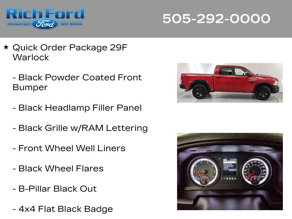 Used 2024 RAM 1500 Classic Warlock AWD/4WD image 24